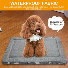 Wittop non-slip bottom dog bed preventing crate mat movement