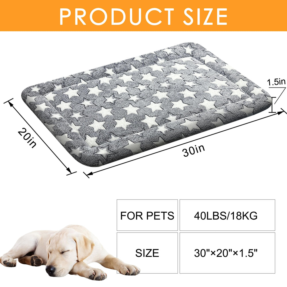 Cama Wittop 30x20 en color gris, tamaño ideal para perros medianos.