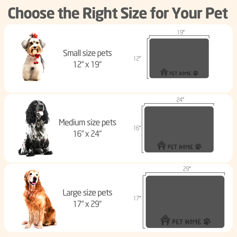 WIYIXI pet feeding mat small-dog-use versatile for cats and small dogs