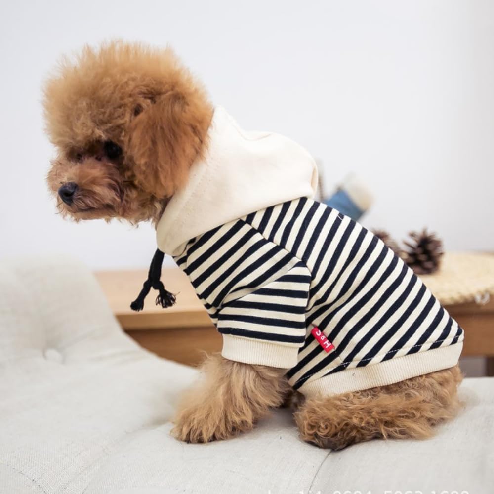 Wiz BBQT cat and small dog striped sweater for comfortable pets.
