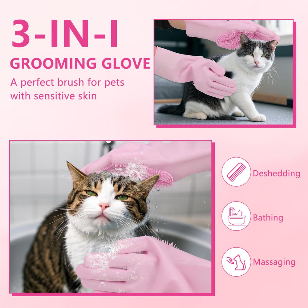 WJWJA pet grooming gloves horse care comfortable grooming for horses