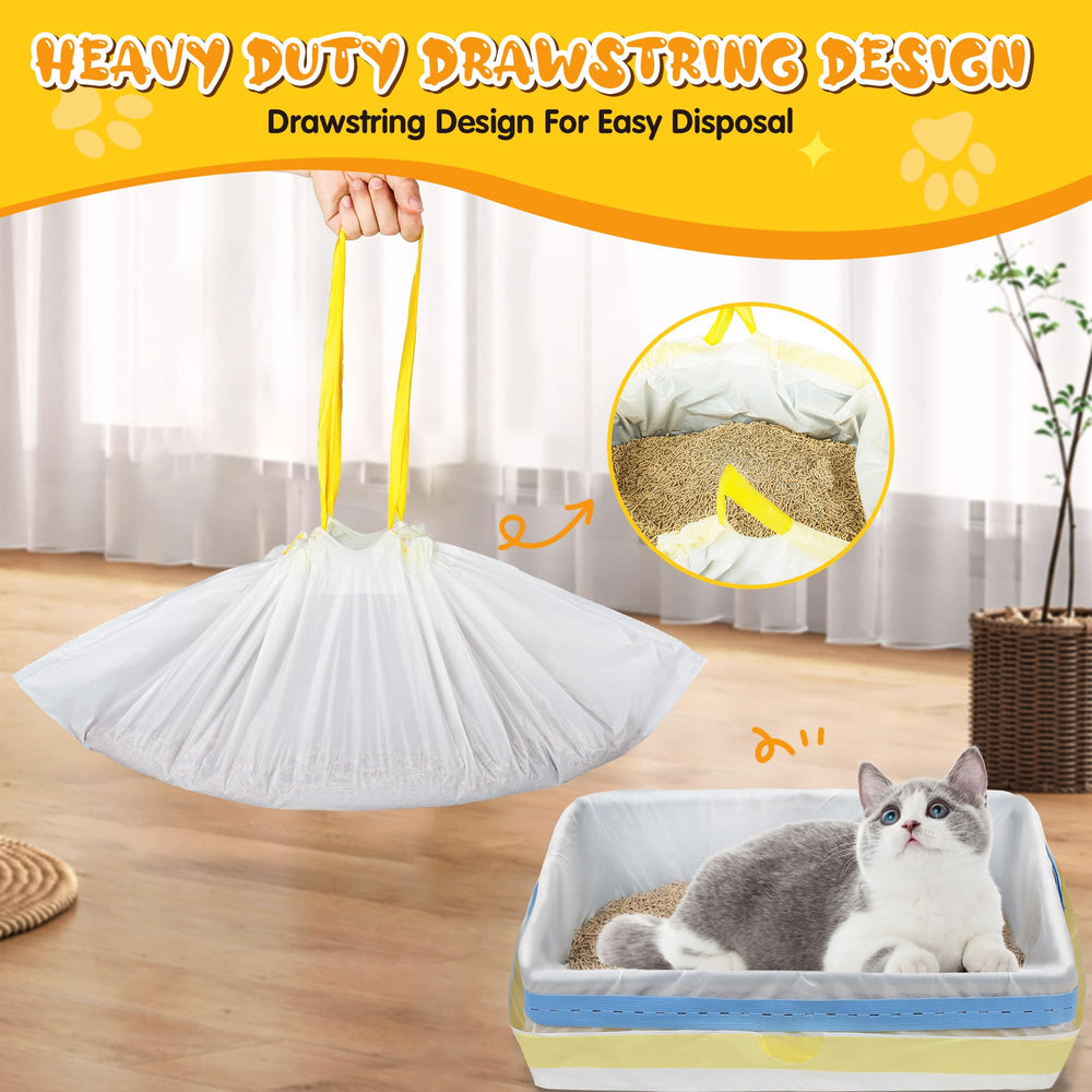 WJXWHSWX elastic-band included supports secure, mess-free lining changes.