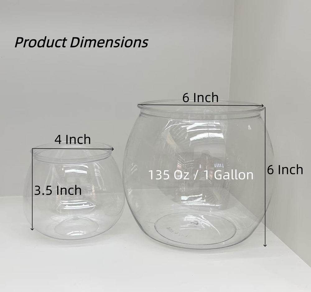 Wliwwo small opening 4-inch bowl ideal for single-flower displays