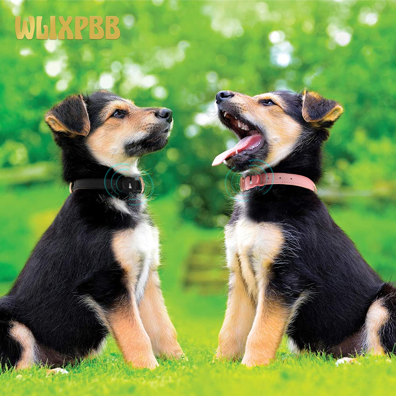 WLIXPBB protective silicone Airtag case keeps the tag safe from sweat and scratches.