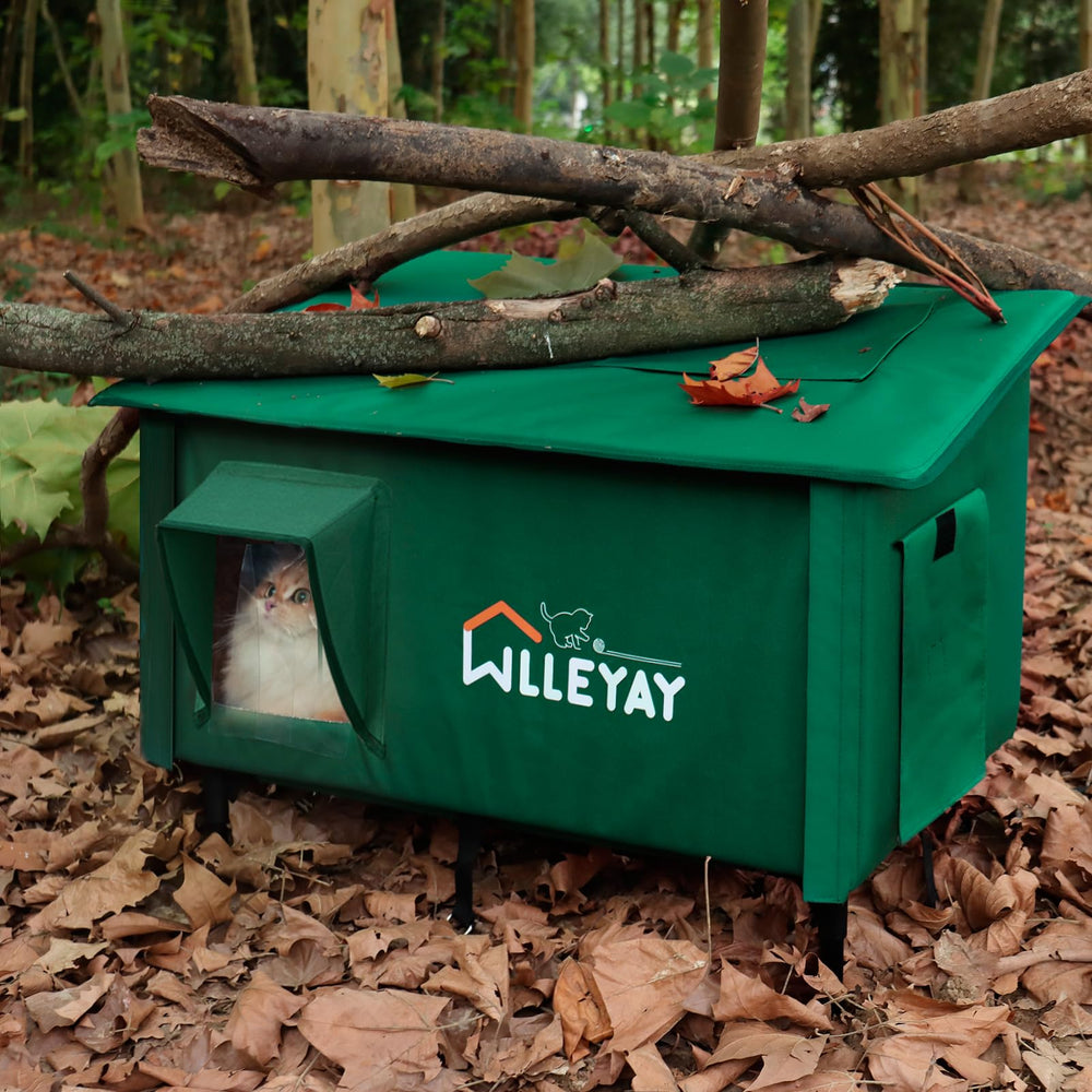 WLLEYAY insulated Oxford fabric shell protects against cold and damp outdoor weather.