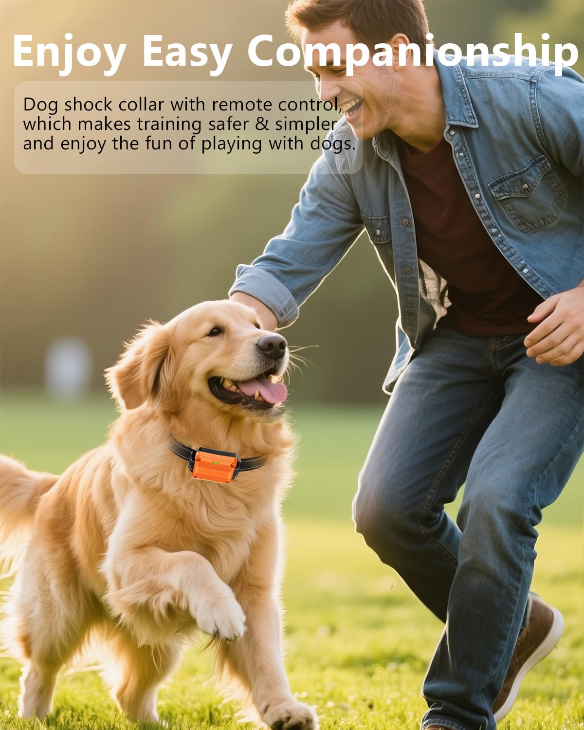 WLLNEE three training modes beeps vibrations shocks