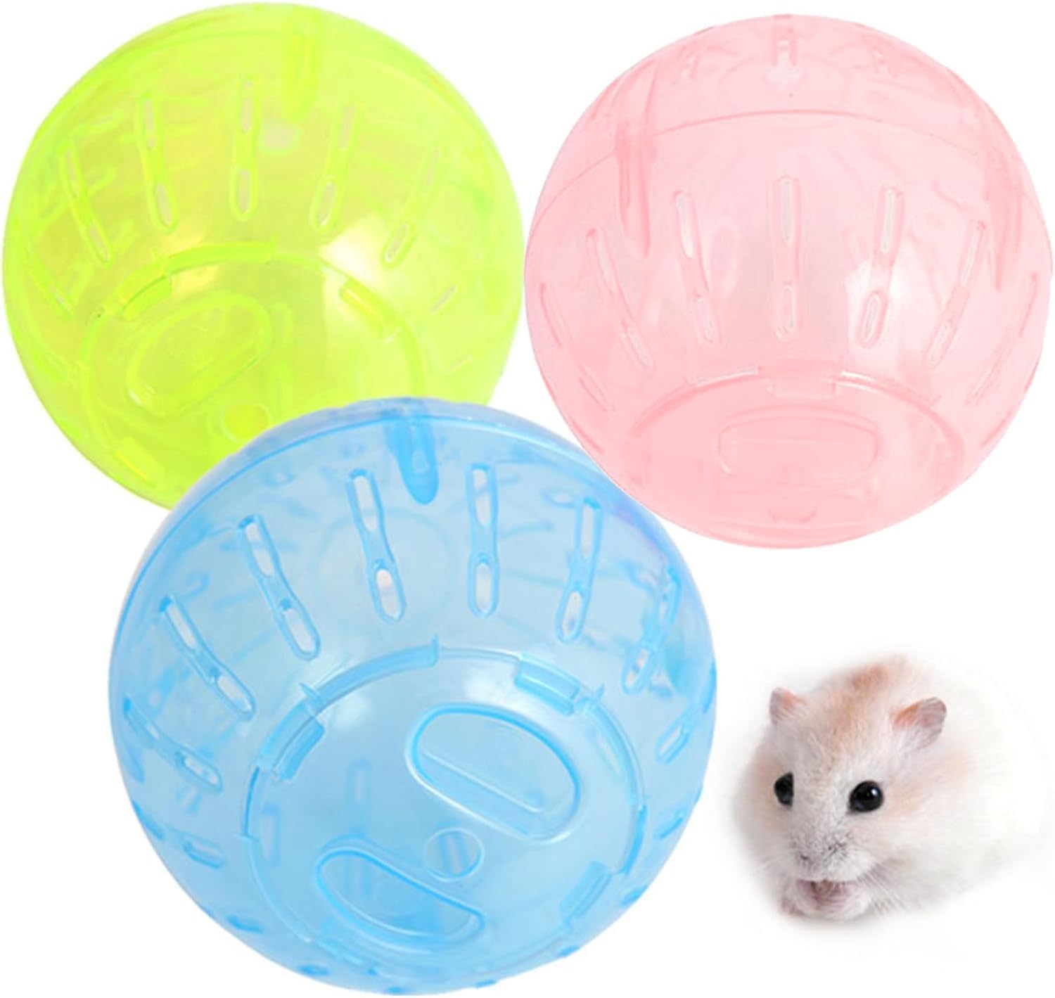 WLngtv transparent silent exercise ball in action supports natural running and play.