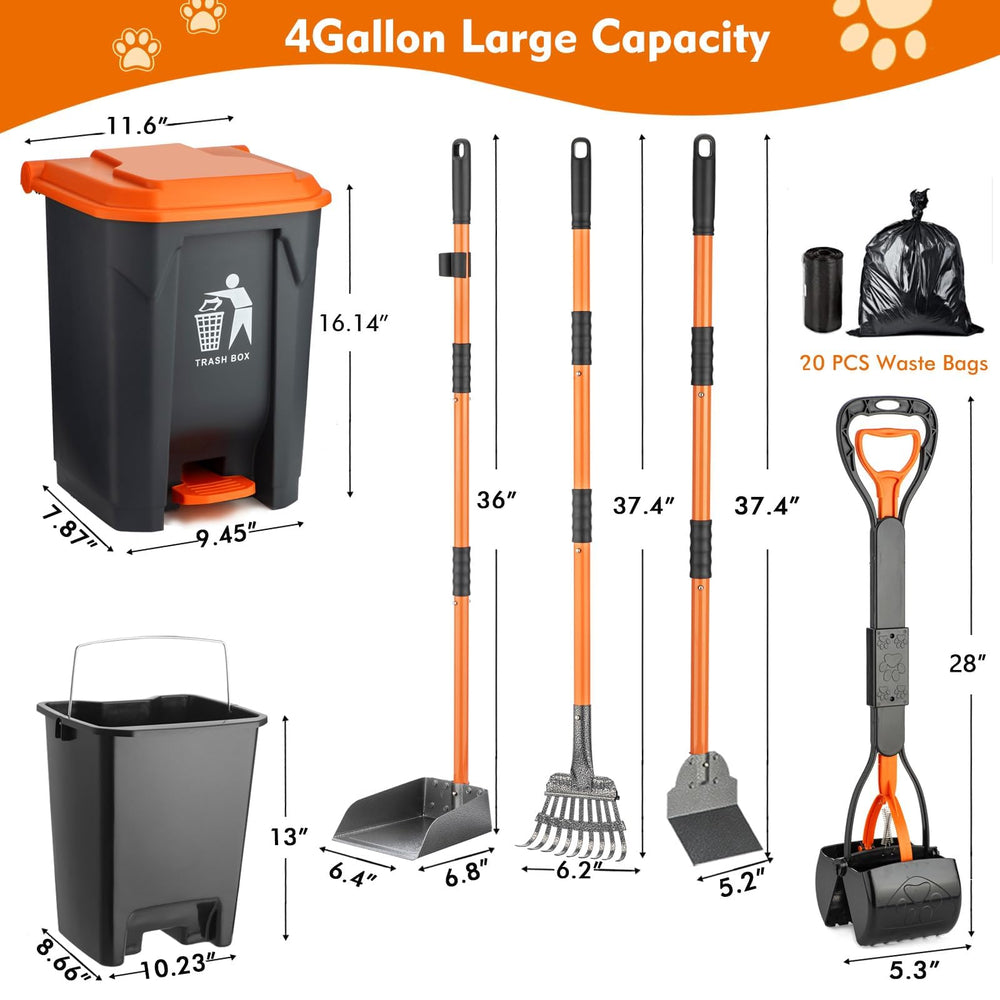 WLQiu 15L OdorLock trash can with removable inner bucket