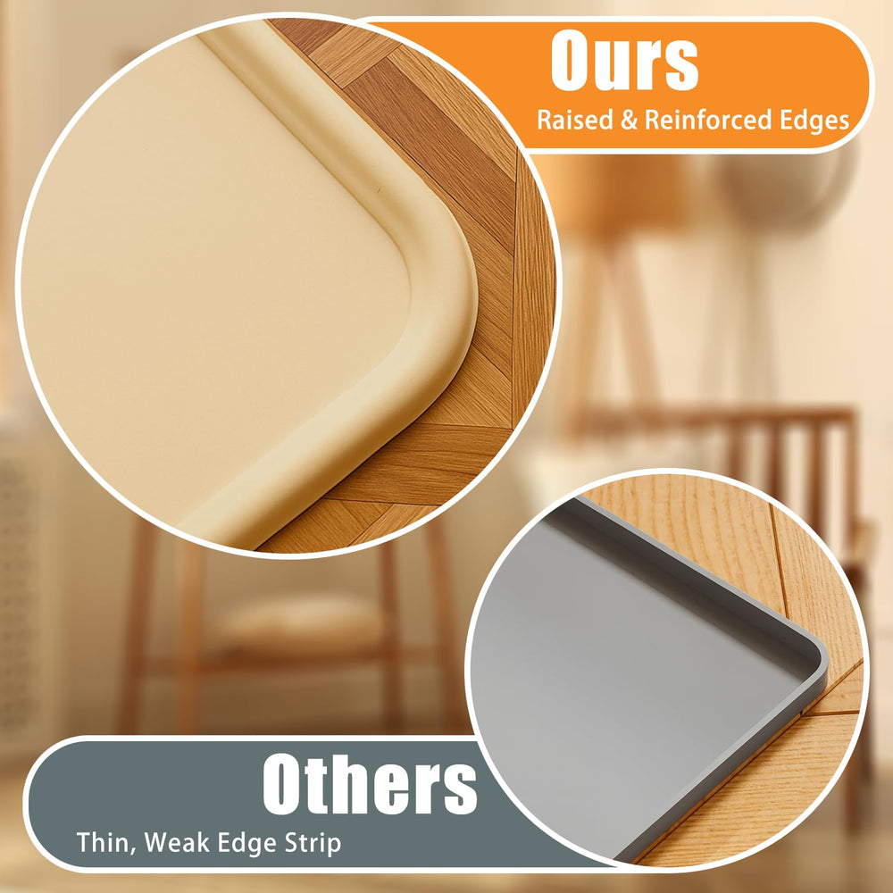 WMTekek mat surface is waterproof and easy to clean after spills.