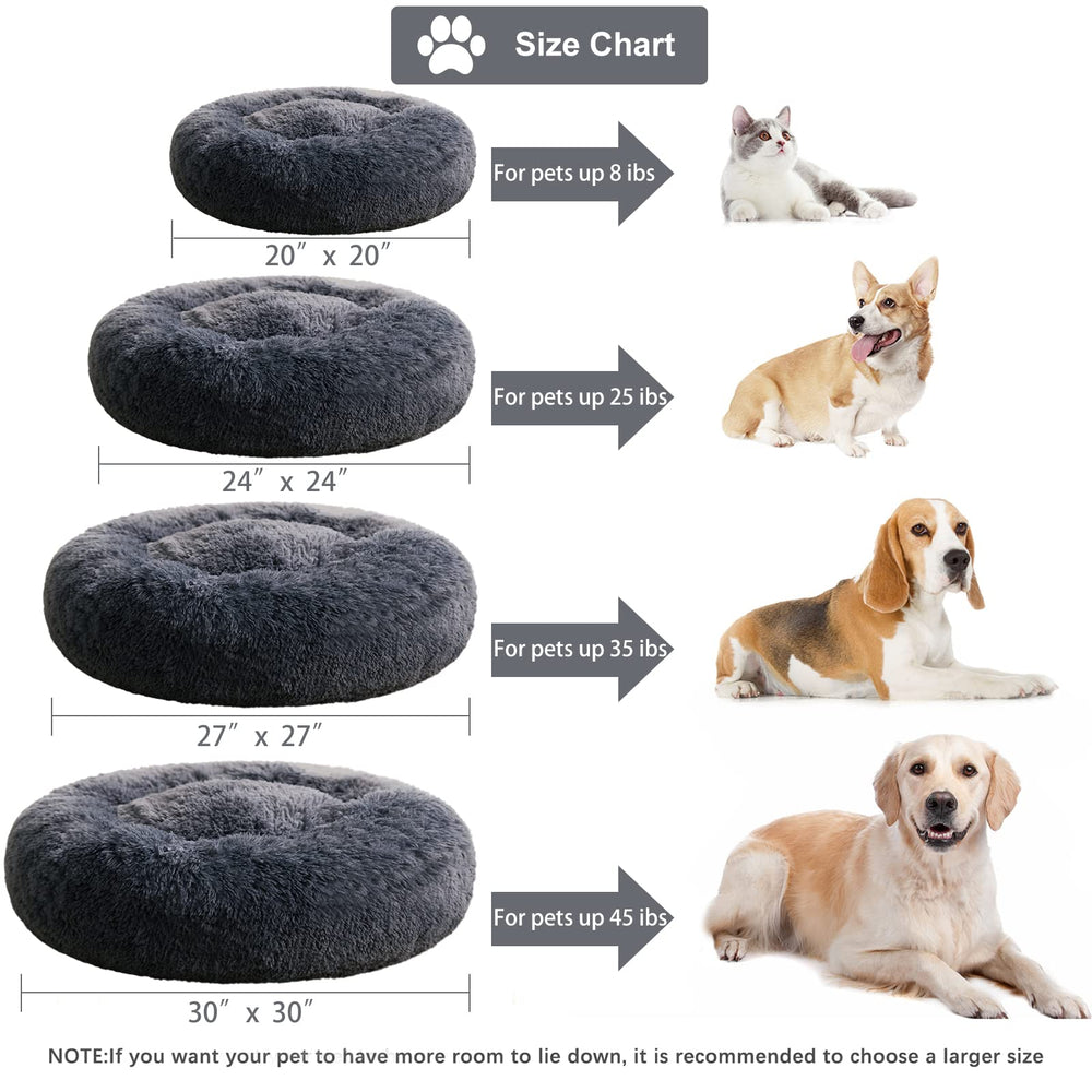 WNPETHOME calming bed packaged compressed ships easy setup.