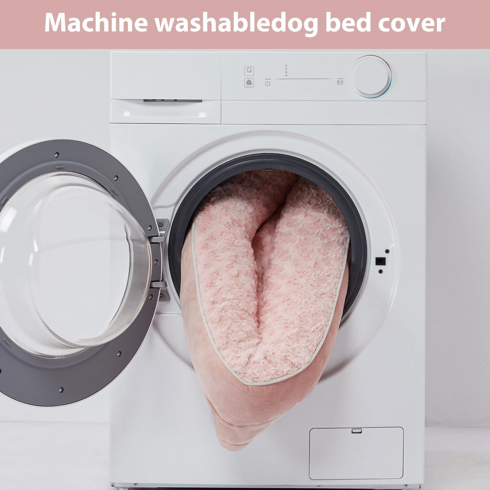 WNPETHOME dog bed-large-dogs-roll demonstrates roomy design ideal for bigger pets