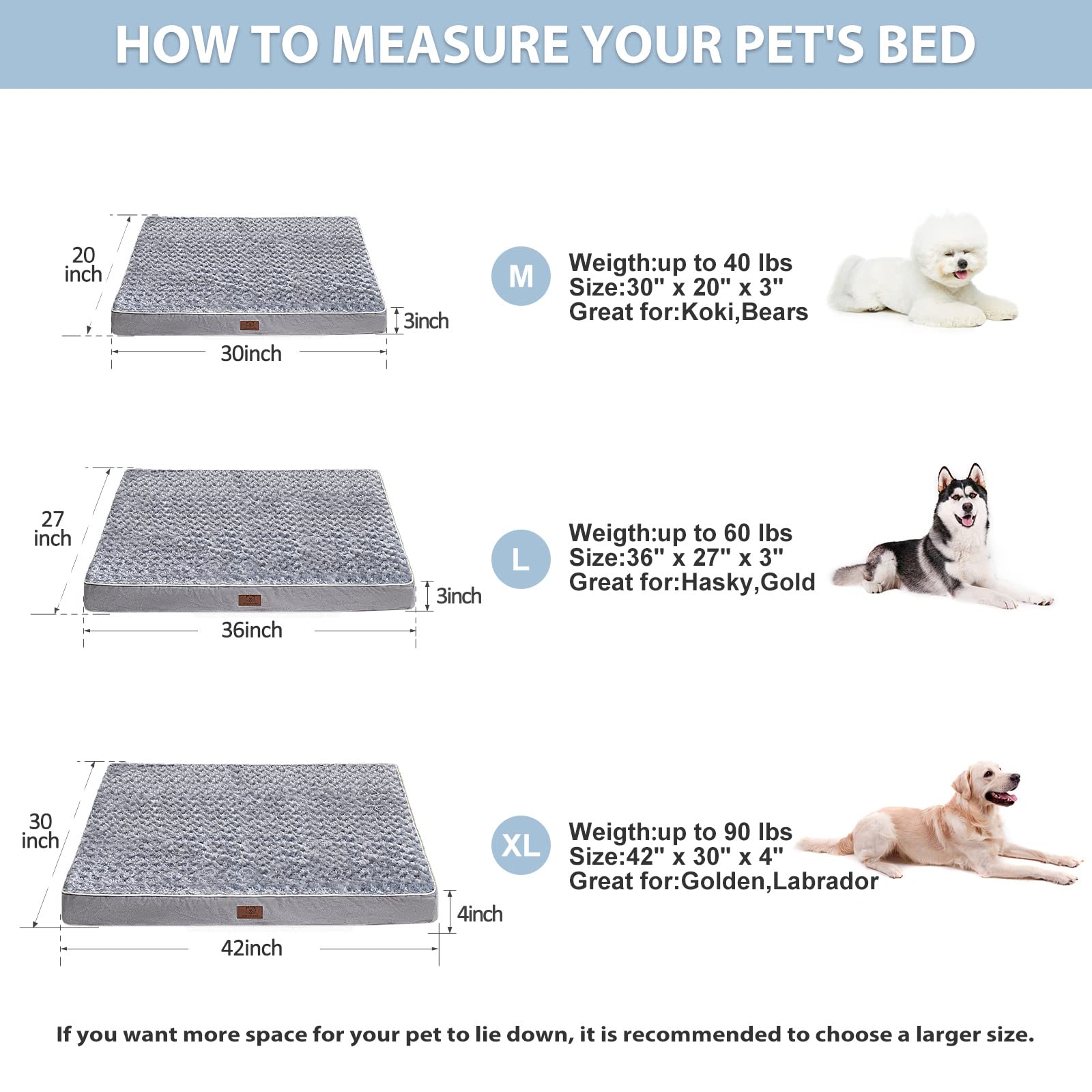 Removable cover on WNPETHOME dog bed showing easy machine-wash care.