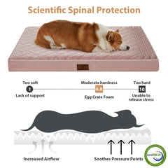 WNPETHOME dog bed removable washable cover for easy cleaning