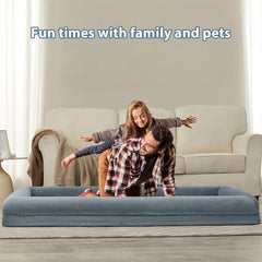 WNPETHOME waterproof, anti-slip bottom helps keep the bed in place.