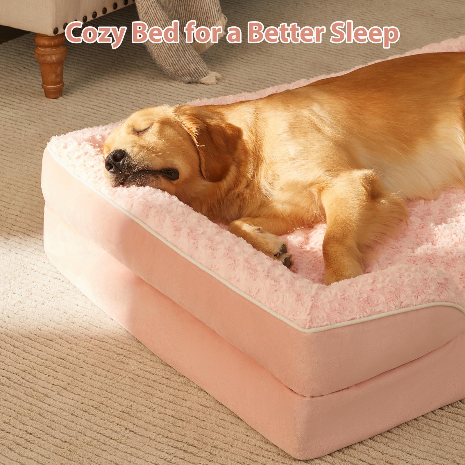 WNPETHOME dog bed-waterproof-lining protects furniture and keeps bedding dry