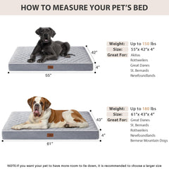 WNPETHOME giant dog bed show waterproof cover to protect space