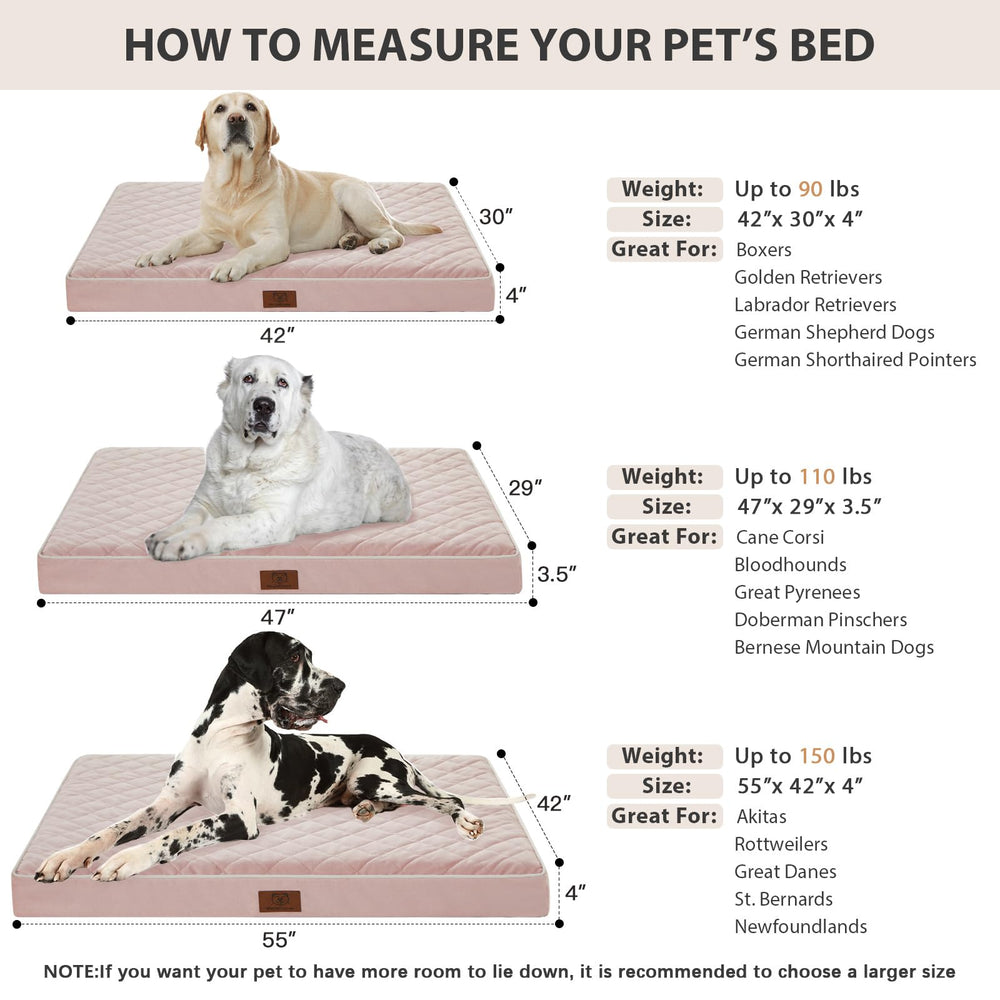 WNPETHOME egg crate foam supports comfort with even weight distribution