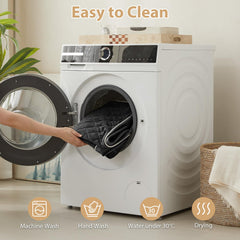 WNPETHOME egg crate foam provides even support for comfortable resting.