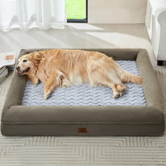 WNPETHOME XXL dog bed velvet cover for cozy comfort and skin-friendly feel