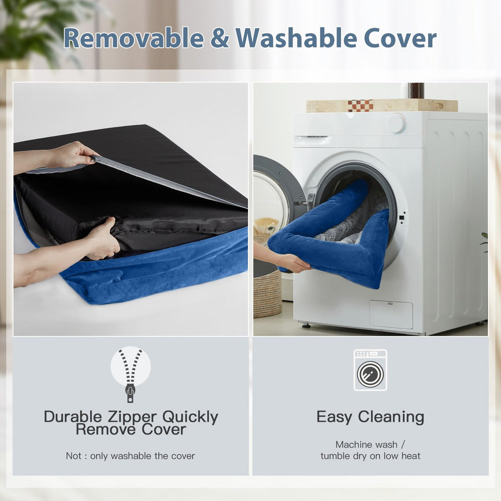 WNPETHOME XXXL dog bed shown in living room for large dogs