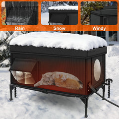 Wn's Day elevated base keeps the shelter dry and away from moisture.