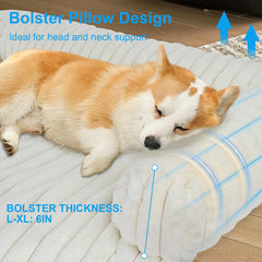 Wn's Day dog couch bed memory foam side edges support neck and spine