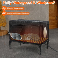 Wn's Day escape door design image highlights safe egress for curious cats