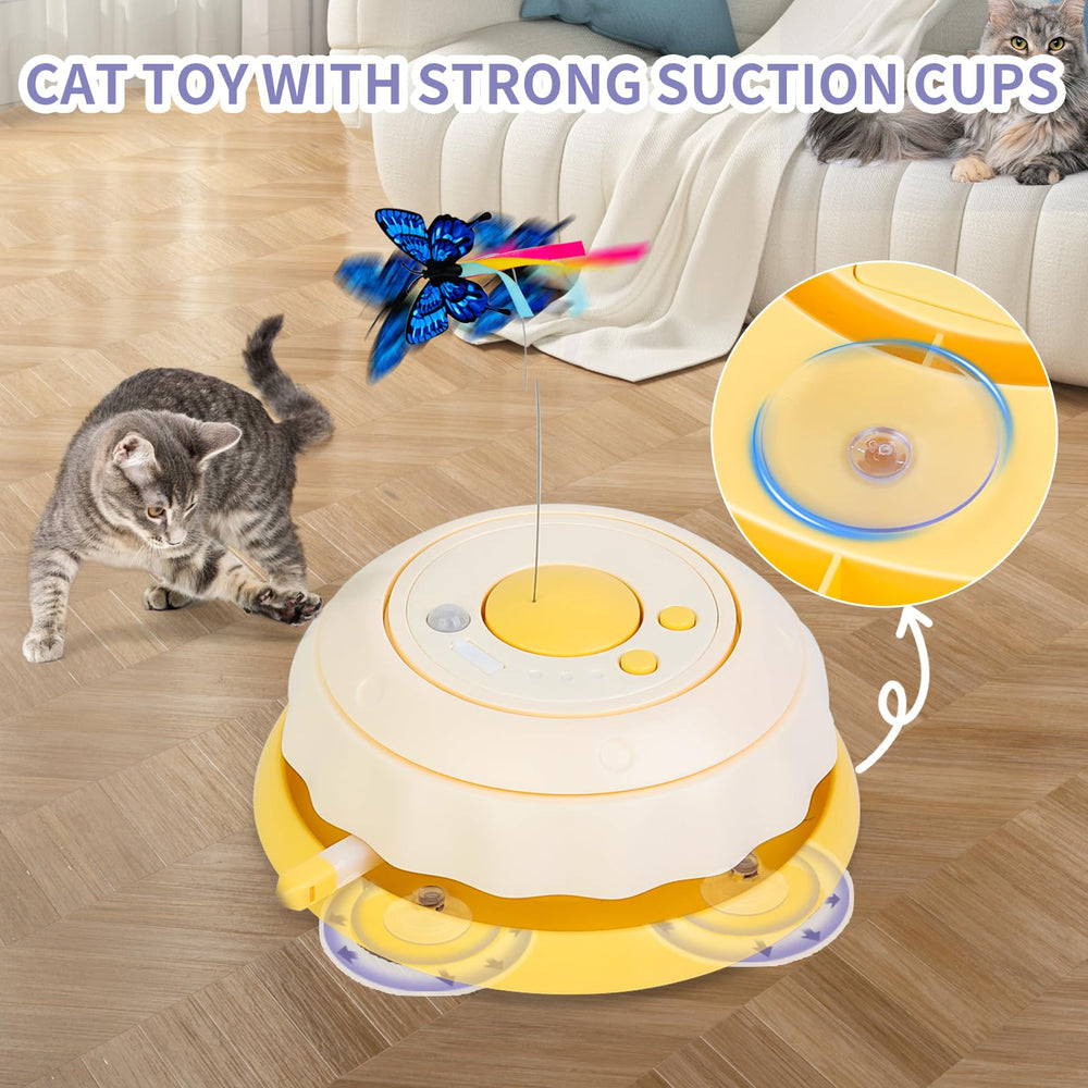 Wn's Day large 20.9-inch cat toy commands attention and promotes exercise.