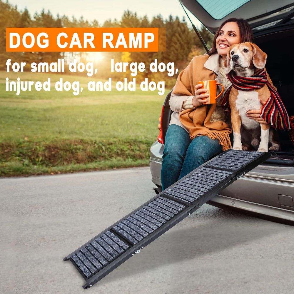 Wn's Day large-dog loading ramp supports pets up to 200 pounds