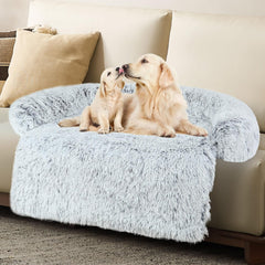 Wn's Day dog couch bed memory foam edges support neck and spine comfort