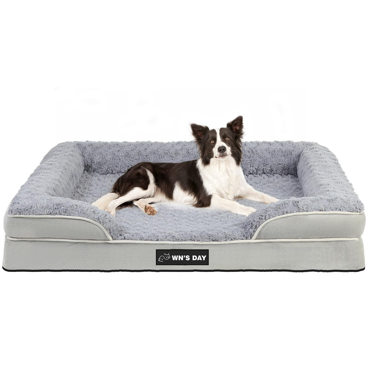 Wn's Day orthopedic bed with egg crate foam for joint support