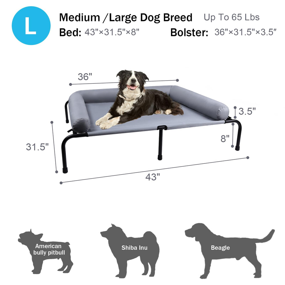 Wn's Day outdoor dog bed shows washable materials for easy cleanup after adventures