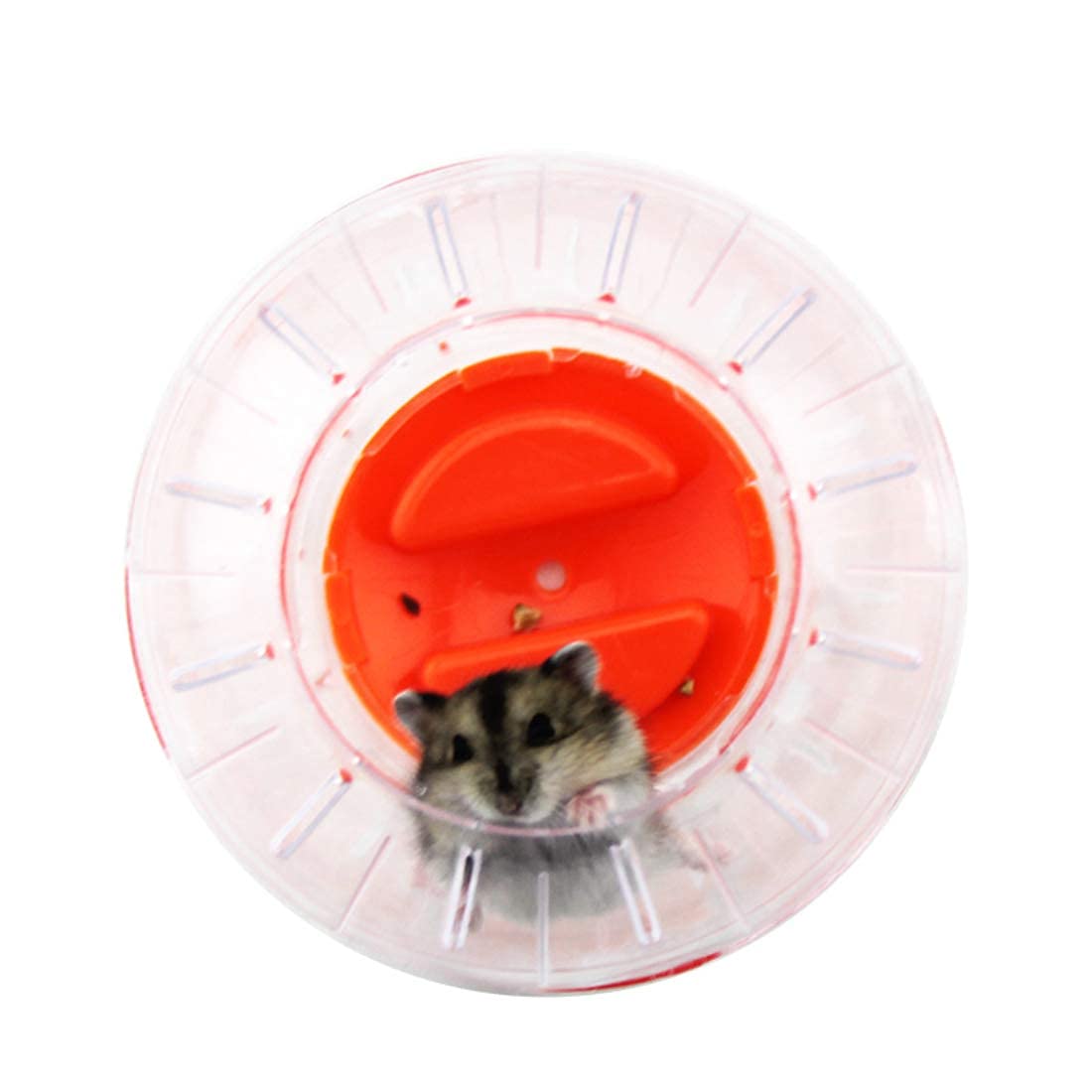 Easy installation of WNZQK pink hamster ball with lock design.