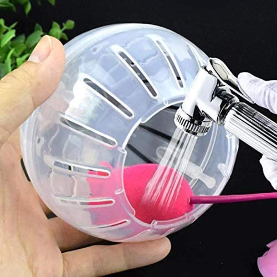 Gift-ready packaging for WNZQK pink hamster ball.