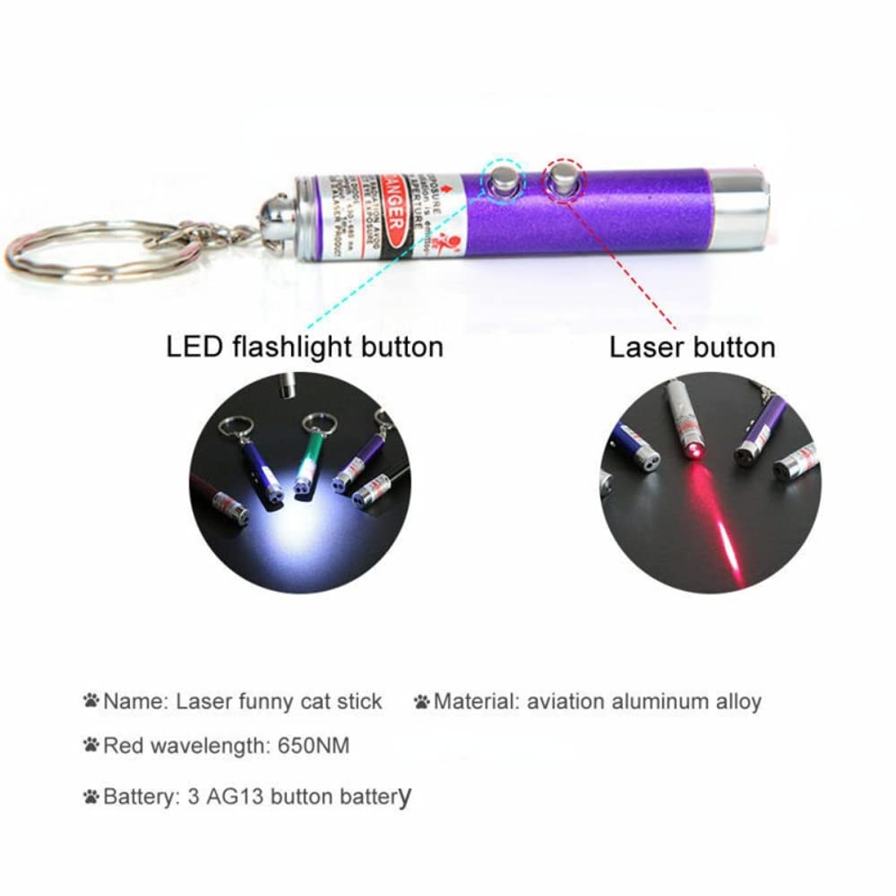 WNZQK laser pointer beam activation shows infrared tease for cats.