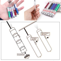 WNZQK mini laser pointer color options for varied indoor play sessions.