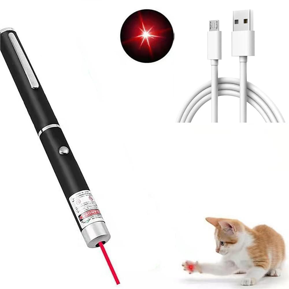 WNZQK non-slip grip laser pointer ensures secure handling during lively sessions.