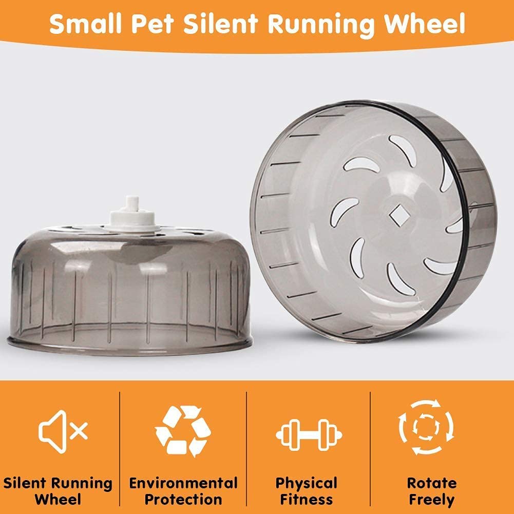 WNZQK small-pet wheel suitable for dwarf hamsters, mice, and tiny gerbils