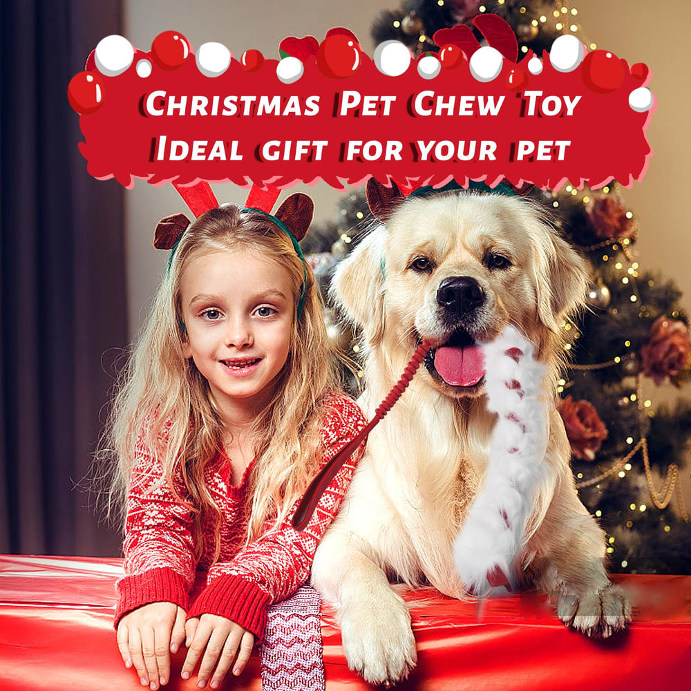 Wodoca Christmas dog tug toy tug-games scene for engaging play scenarios.