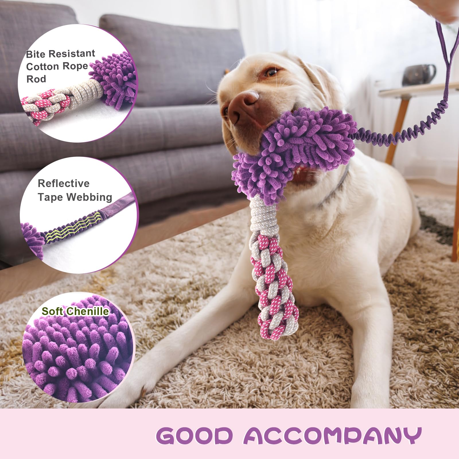 Wodoca dog bite stick toy for chewing and focus