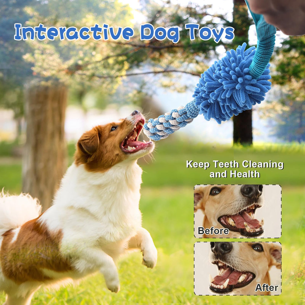 Wodoca length-adjustable rope toy adapts for indoor and outdoor play.