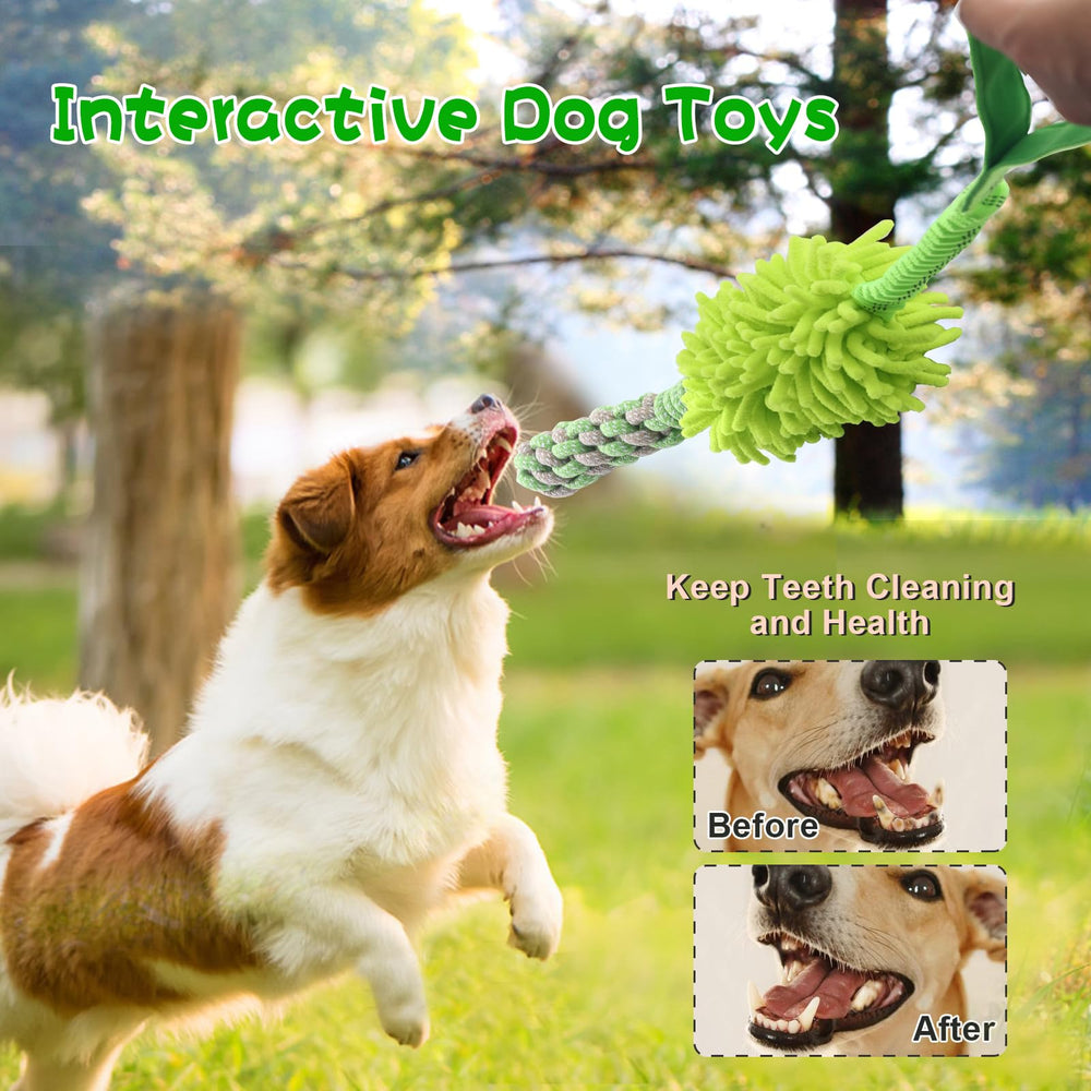 Wodoca dog rope toy gift-idea is perfect for puppy celebrations.