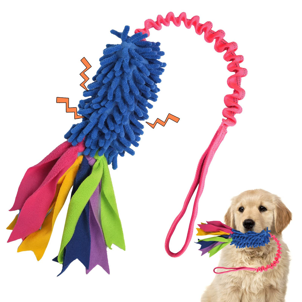 Wodoca dog tug toy with squeaker inside boosts interactive play and training