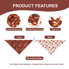 WoffBow adjustable-fit bandana, neck-size options S-L-XL for secure wear