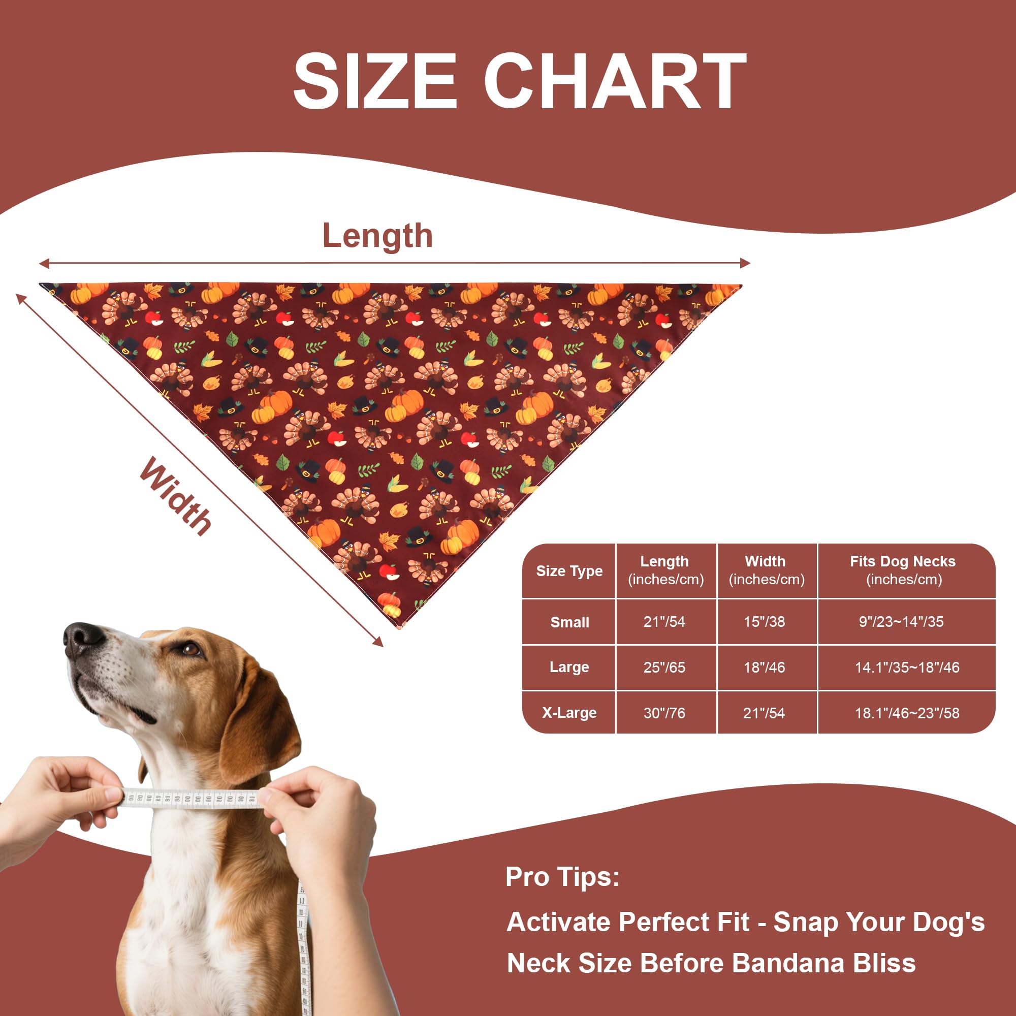 WoffBow adjustable-fit bandana secures comfortably on medium and large dogs