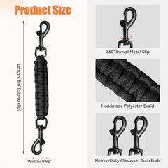 WOINXENN backup safety strap demonstrates reinforced double-layer weaving.
