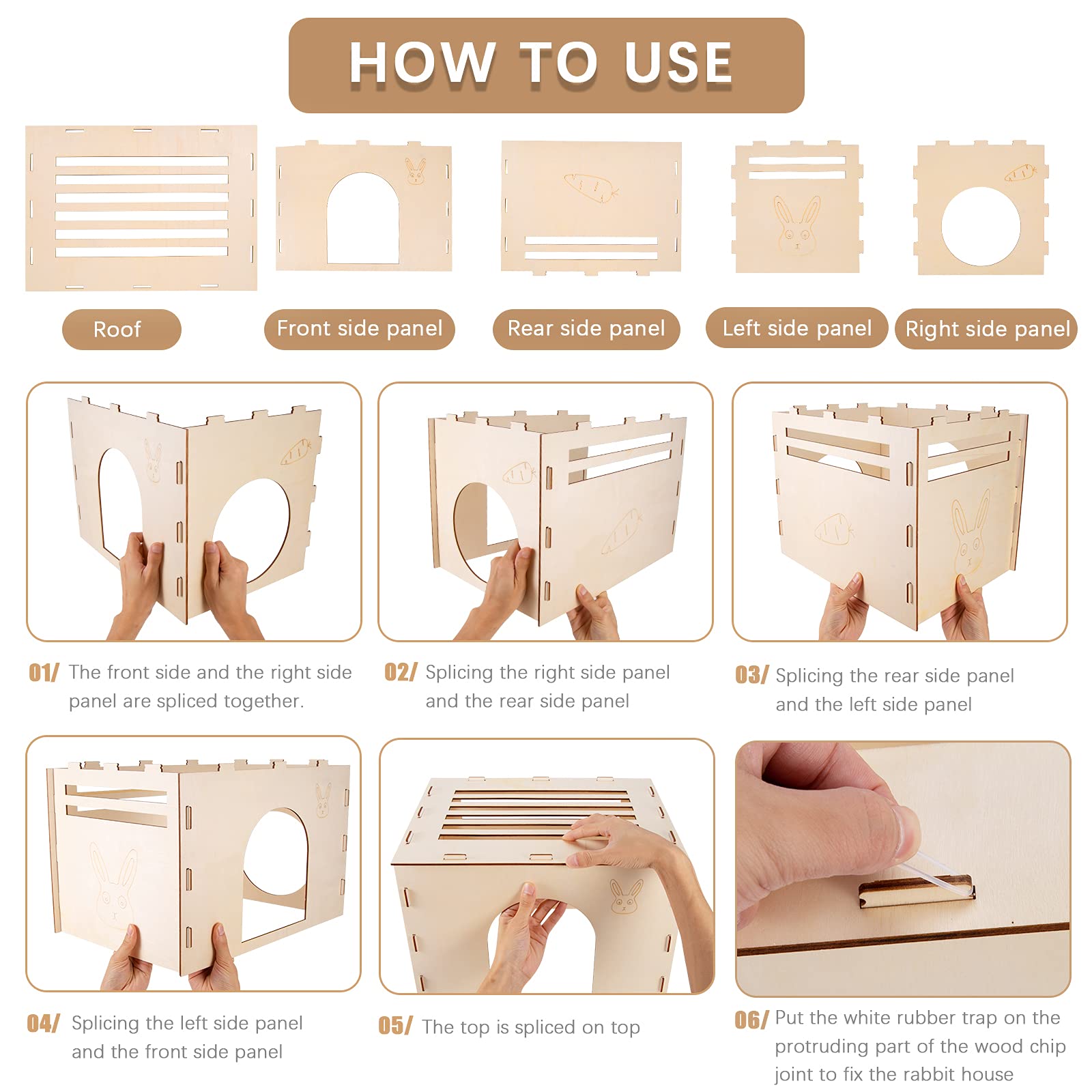 Woiworco collapsible design image shows easy setup and storage.