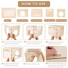 Woiworco collapsible design image shows easy setup and storage.