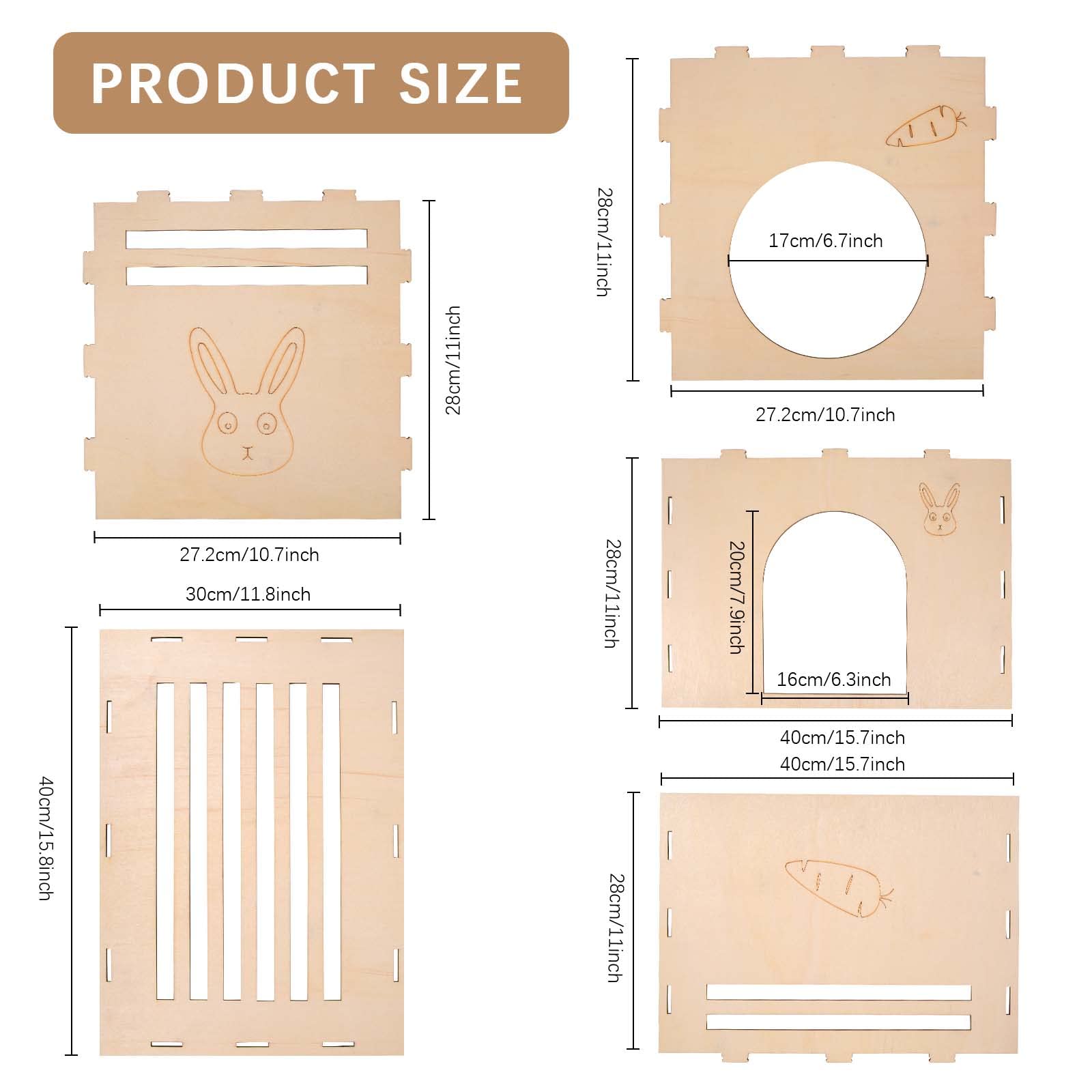 Woiworco wooden poplar material closeup highlights durable, natural-feeling construction.