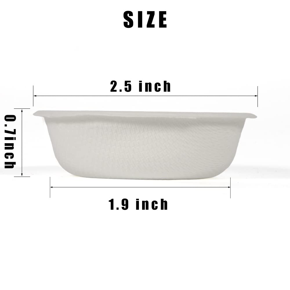 WOLEDOE 1oz gecko feeding cups enable precise portions.